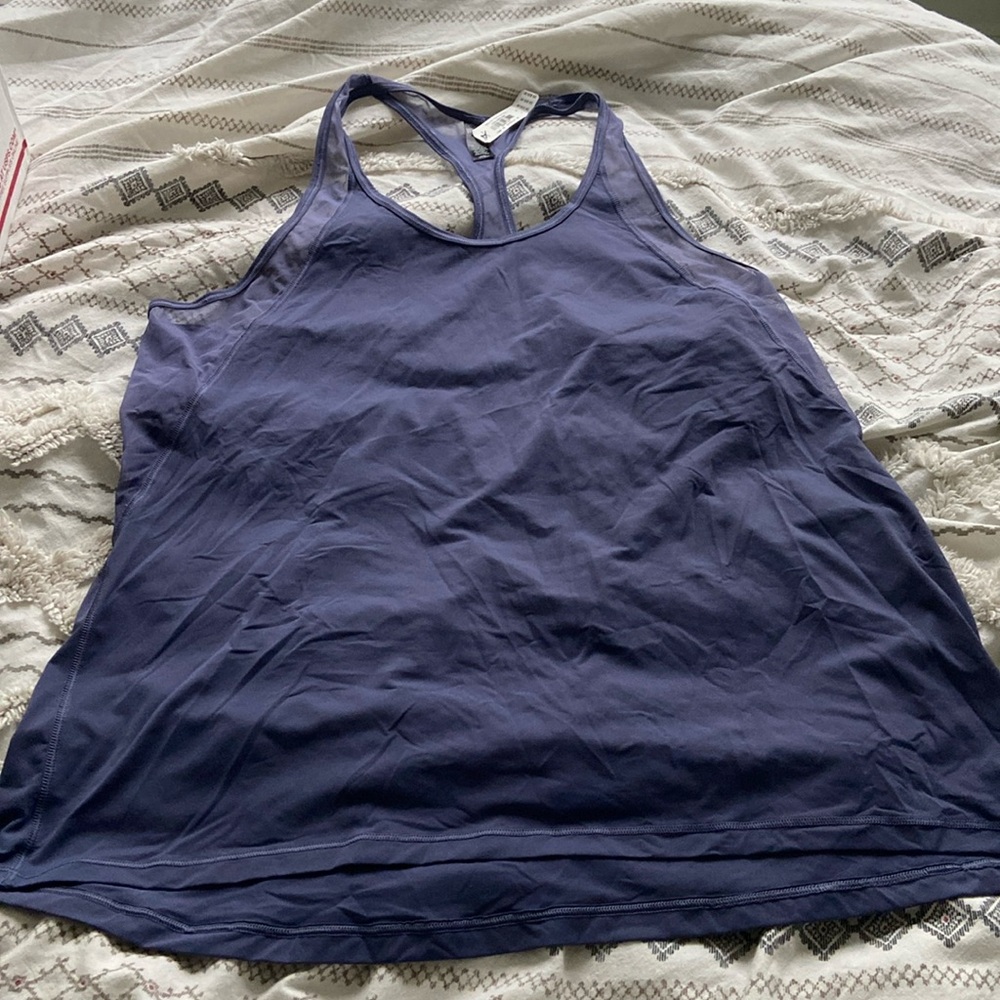Victoria's Secret Purple Racerback Tank Top